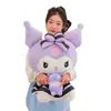 Kawaii kuromi peluche toys poupées dessin animé mignon coussin décor de chambre coussin girls enfants cadeau de Noël d'anniversaire