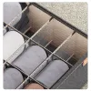 Förvaring av oxford trasa underkläder lagringslåda 20/7/6 rutnät strumpor trosor lådan arrangör multifunktion hem garderob sortiment lådor