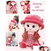 Dolls Baby Girl Stuffed P Toy With Removeable Hat Skirt Sweetheart Rag Doll Cozy Cuddle Soft Slee For Kid Drop Delivery Toys Gifts Acc Dhuhc
