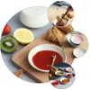 Piatti da 12 pezzi di condimento multifunzionale piatti di salsa (colore assortito)