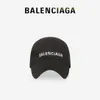 Projektant czapek Hip Hop kapelusz luksusowy czapka baseballowa Męskie logo Regulowane klamry klasyczny styl modny baseball kapelusz czarny