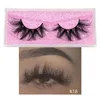 22MM Mink Hair False Eyelash 5D thick eyelashes Simulated Eyelashes Mink Natural Long Eye Lashes Fluffy Eyelash Extension Make Up Tools Fake Lash