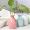 Vasen Simple Style Desktop Hydroponic Vase Creative Mini niedliche Keramik -Samll -Design Gartenpflanze Blumenpot Tabletop