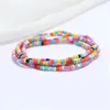 Cinture 1pc Fashion Bohemian Colorful Beads Decor Waist Chain per donne Elasticità creativa Elasticità Belly Bikini Gioielli