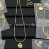 Colar de colar de grife, Chain de carta de design de marca de design de letra de ouro feminino peito de alta qualidade Colares de cobre Calhas de diamante Crelas Pérolas Presente de Jóias de Casamento
