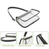 clear Shoulder Bag Handbag Crossbody Bag Stadium Approved, Thickened Clear Purse Suitable for Ccert Outfits and Sporting Event U8jK#