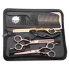 Hårsax Nyaste skärdräkt 5.5 6 440C tunnare Shears Barber Makas Frisör Razor Professional Set Drop Delivery Products C DHEPZ