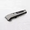 Clippers Riwa Hair Clipper Personal Electric Trimmer ładowna mocna mocna głowica stalowa z przemywaczem LED zmywalnym