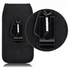 Midjeväskor 2024 Retro Men Phone Pouch Classic Black Men's Belt Bag Hanging Storage Clip Fall för iPhone Fanny Pack