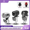 Luzes ebike farol de bicicleta elétrica / scooter luz frontal qd260 qd470 qd500 luz LED 6v60v