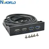 HUBS NWORLD 4 POTTS USB 2.0 USB 3.0 FRONT PANE HUB USB3