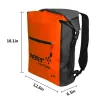 Sacs Sac à sec imperméable Sac à dos imperméable 25LHEAVY DUVEMENT ROLTOP CLOSTURE AVEC OUCTIF ACCÈS POCKET POCKE