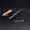 Scopes Tactical Airsoft Flashlight Surefir M300 M300A Dual Function Remote Tail Switch Mini Scout LIght Weapon Gun Hunting Light