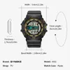ساعات المعصم Synoke Sport Digital Watches Men Wrist Watch Waterproof Man Clock Clock Reloj Masculino
