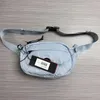 Nylon Single Strap Rucksuck Uomini a spalla singola Crossbody Small Multi-Function Borse Single Lens Borse Borse Borse in vita BASSO UNISEX NERO