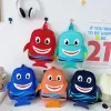 Ryggsäckar Creative 3D Shark Book Bag Cartoon Cute Kindergarten Elementary School Ryggsäck Leisure Snack Storage Bag