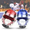 TAEKWONDO HELMET DORODZICY Dzieci sztuki walki Walcz twarz maska ​​głowa ochrona sprzętu na łyżwa