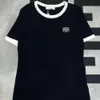 Damskie tshirt loews t -koszulka designerka koszulka luksusowa moda damska letnia nowa koszulka podkładu pullover dzianina luźna i wygodna top dla kobiet y2kgum