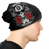 Berets Skull Rockabilly Bikers Retro Rockers Skullies Beanies Caps Streetwear Зимняя теплые вязаные шляпы взрослые унисекс капот