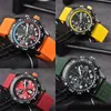 Endurance Pro Luxury Watches Men Full Function Avenger Luminus rostfritt stål Strap Womens Watch 44mm Date Quartz Reloj Movement Watches Plated Silver SB048 C4