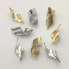 Necklaces New Arrival! 27x11mm 100pcs Brass Twisted Shape Charm For Handmade Necklace Earrings DIY Parts Jewelry Findings&Components