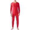 Men's Thermal Underwear Spring Autumn Long Johns Men 5XL 6XL 7XL 8XL 9XL Plus Size Bust 160cm Loose Cotton