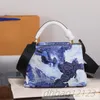 Famous brand women's handbag designer shoulder bag Capuchines BB Luxuries designer graffiti handbag leather crossbody bag wallet clutch women's wallet