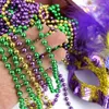 Basker glittrande fedora hatt slips mardi gras festlig dekoration karneval party rekvisita