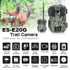 Telecamere SungUsoutDoors Camera da caccia con app video in diretta, GSM wireless, trappole fotografiche per la fauna selvatica, 14 MP, 4G LTE, app cloud, 2.7K