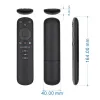 Controllo Nuovo Gyroscopio Wireless Fly Air Mouse Gyroscopio 2,4G Smart Voice Remote Control G50 per X96Q X96 Max Plus Android TV Box vs G20S G30