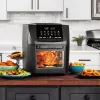 Fryers Gourmia 14qt Allinone Digital Air Fryer, ugn, rotisseriededigrator