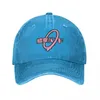 Ball Caps Vintage Bocchi The Logo Baseball Men Women Dreated Denim Snapback Hat Anime Outdoor Workouts Verstelbare hoeden Cap