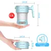 Kettles 2023New Mi Hurma Portable Electric Kettle Kitchen Appliances Electric Kettle Boil Water Home Travel Foldbar 800 ml Coffee Teapot