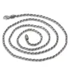 Colliers Bocai100% S925 Silver Man and Woman Colliers Vintage Thai tissé à la main Classic Classic Candarbone Chain Allmatch Sweater Chain