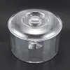 Utrustning 2x KT185 Magnetic Clear Tumbler/Bucket, Barrel Polishing Bucket Trumms, smycken Tool