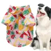 Vêtements pour chiens s / m / l / xl vêtements d'été des chemises de chiot