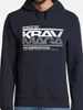 Bluzy męskie Izrael System bojowy Krav Maga Martial Arts Mma Gym Training Pullover Blue Botton Wygodna bluza męska