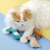 Toys Pet Molar Bite Toy Cartoon Animal en peluche mignon Cat Cat Cat mousse