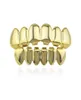 2022 6 أسنان الأنياب الموضة الذهب المطلي بالروديوم الهيب هوب الأسنان شوايات أعلى صخور الأسنان مجموعات هالوين الدعائم 3702287