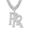 Bijoux de créateur vendant un collier argent 925 VVS Moisanite Diamond Hip Hop Ice Out Men's Personal Luxury Jewelry Pendant2772