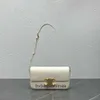 Bolsas de grife de ponta para mulheres Celli New Undermail Bag White Chide ombro Crossbody Crossbody Handheld Bag Original 1: 1 com logotipo e caixa real