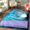 Yu-Gi-OH Trading Card Game Floor non glissement tapis de chambre carré qualité amovible de cuisine de cuisine de salle de bain étanche tapis tapis 240419