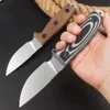 Promotion H2045 Outdoor Survival Straight Knife 9Cr18Mov Stone Wash Blade Full Tang G10 Handle Outdoor Camping Hiking Hunting Fixed Blade Knives with Kydex