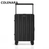 Luggage COLENARA 20"22"24"26 Inch Highquality Luggage Ladies Boarding Box Large Capacity Trolley Case Universal Wheel Rolling Suitcase