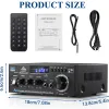 Amplificateur AK45 HIFI Digital Amplificateur Bluetooth MP3 Channel 2.0 AMP Sound Ample