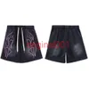 Hellstar Shorts Calças Desingner Mens Plus Lão de Velo curto Hellstar Men Designer Shorts Casuais Basquete de praia Runnando Fitness High Street Ins Retro Lavagem de Água CM