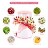 Instrumento mini automático bricolaje natural colágeno fruta facial fabricante de máscara facial hine limpio con 10 piezas plástico reutilizable máscara facial moho