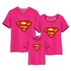 T-shirts New Family Matching Tshirts Cute Adult Kid Baby Family Matching Outfits Family Look Kids Tshirt Shortsleeve Tops