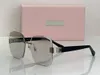 Lunettes de soleil dames pour l'été populaire 263 YS Designer stylé de mode extérieur élégant CR39 Anti-ultraviolet Retro Plate Metal Square Lunes sans cadre Boîte aléatoire