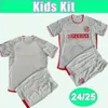 24 25 St. Louis City SC Kids Kit Soccer Jerseys Klauss Nilsson Vassilev Ostrak Alm Totland Away Child Football Shirts Uniforms